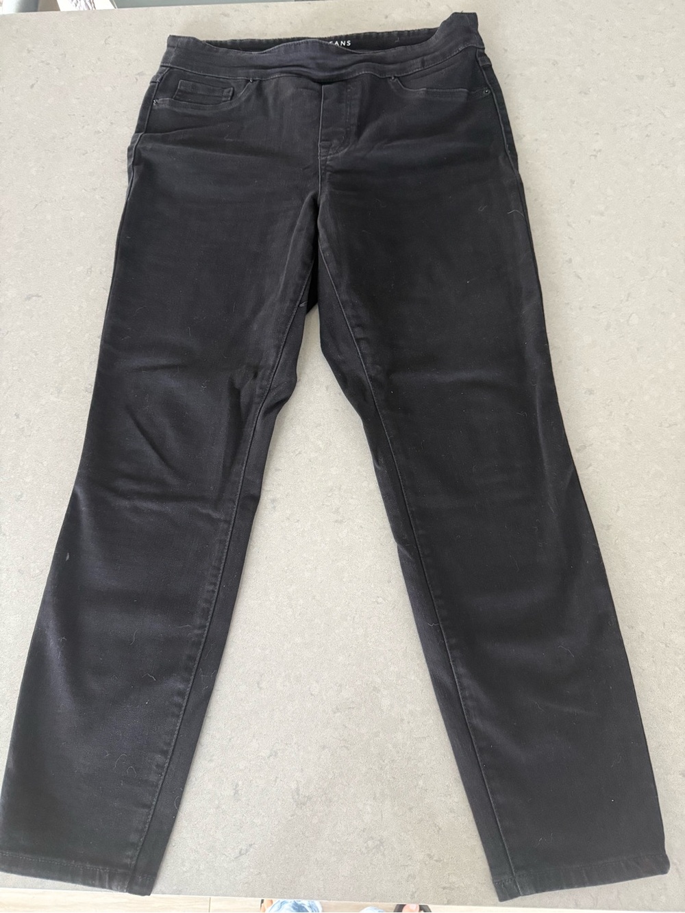 Tribal Black Straight-Leg Women's Jeans